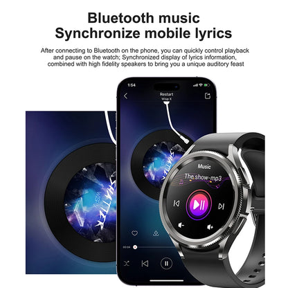 Watch 6 Classic Bluetooth Call Smart Watch Men GPS Outdoor Sports Fitness Model Health Heart Rate Monitor Smartwatch 2025 New